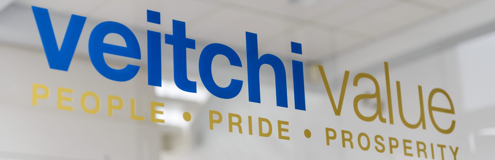 Veitchi Value People • Pride • Prosperity Veitchi Group