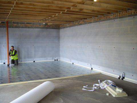 Basement waterproofing, Glasgow west end