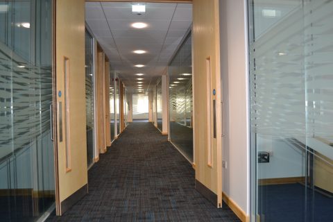 Demountable Glazed partitions, Avondale House